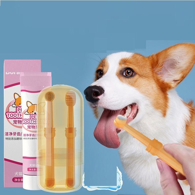 Pet Cleaning Care Dog Toothbrush