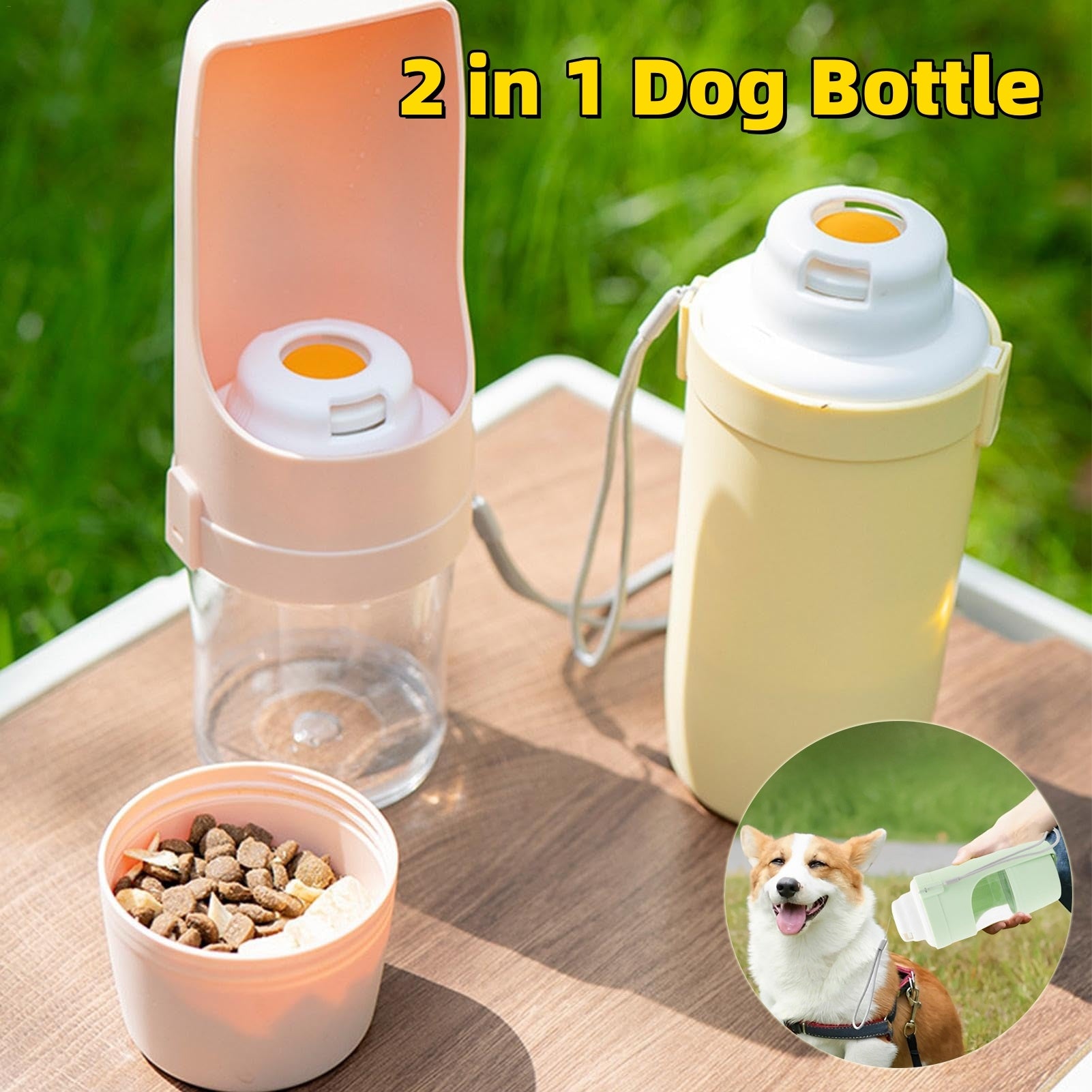 Travel Dog Water Bottle Pet Water Dispenser