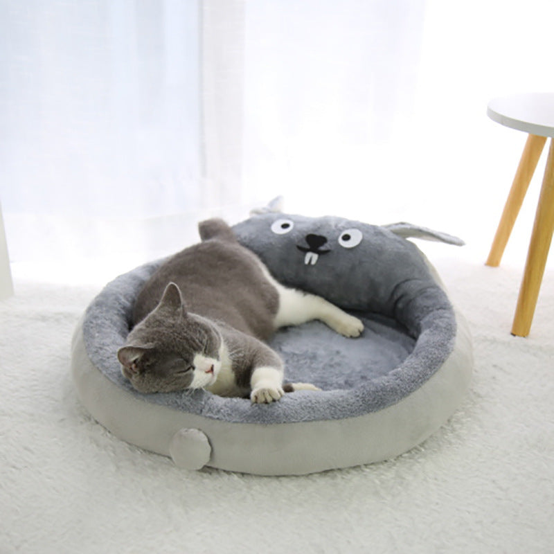 Pet plush mat