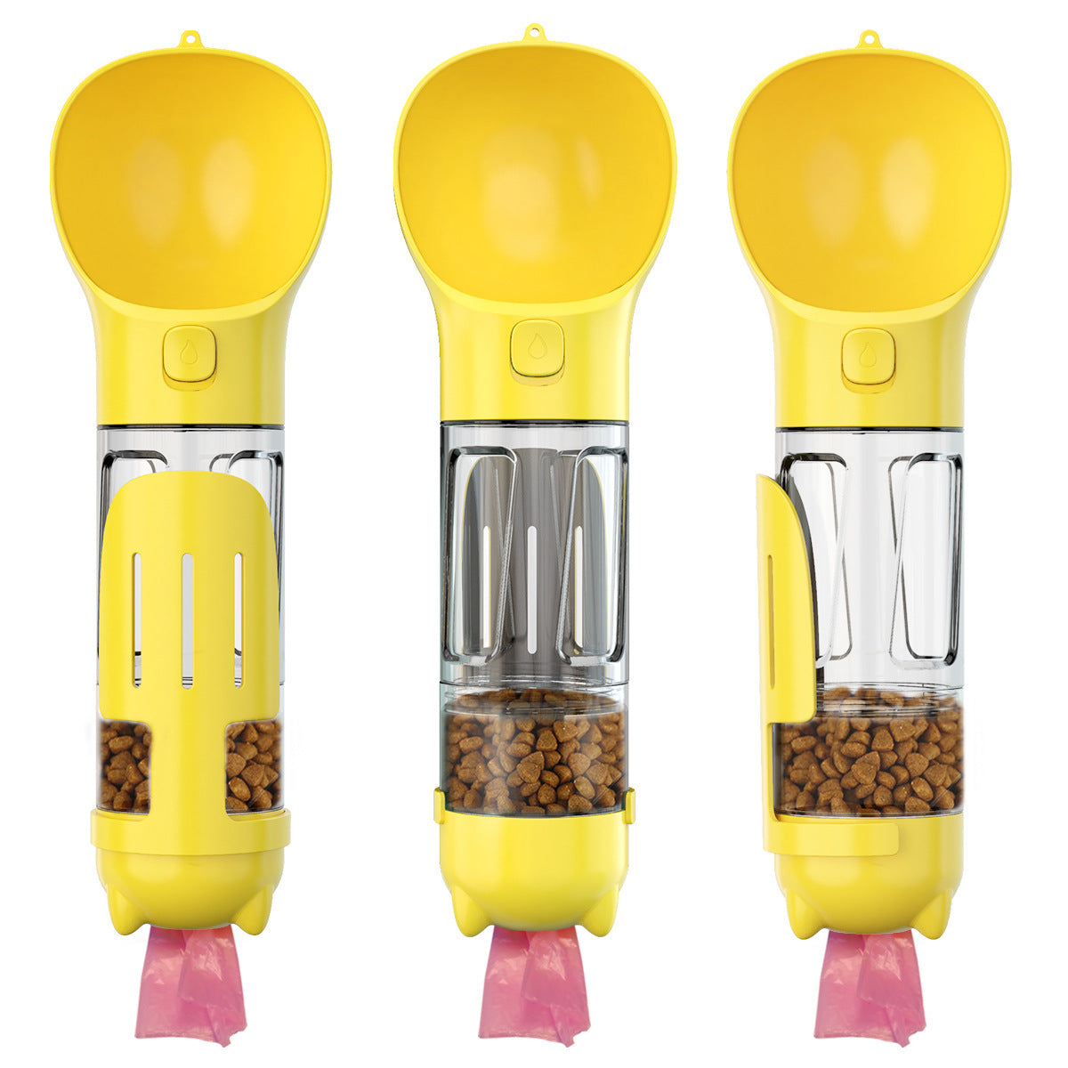 Multifunction Dog Water Bottle Food Feeder