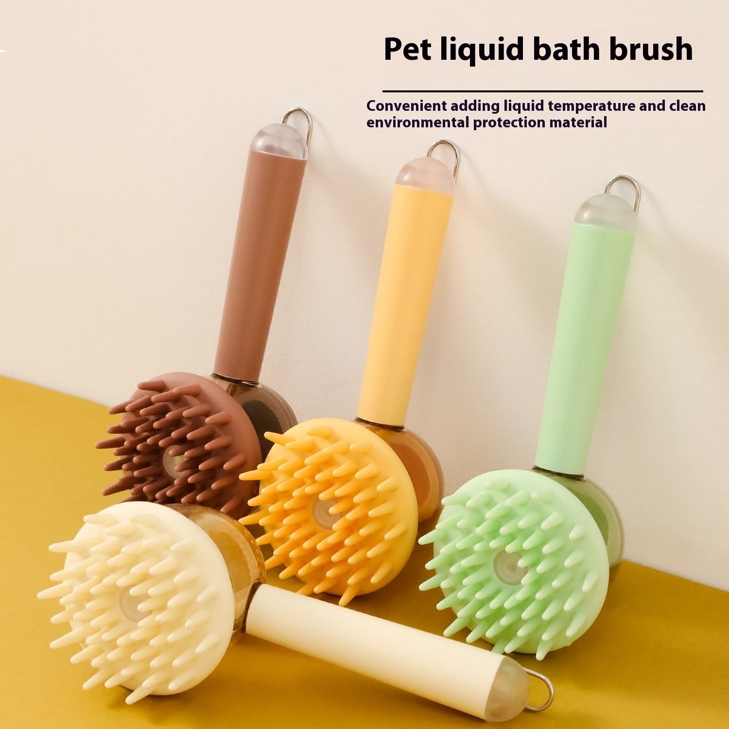 Silicone Massage Brush For Pets