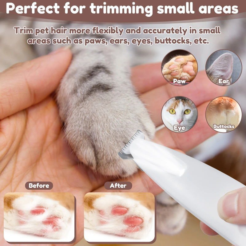 Pets Dog Paw Trimmer With LED Light