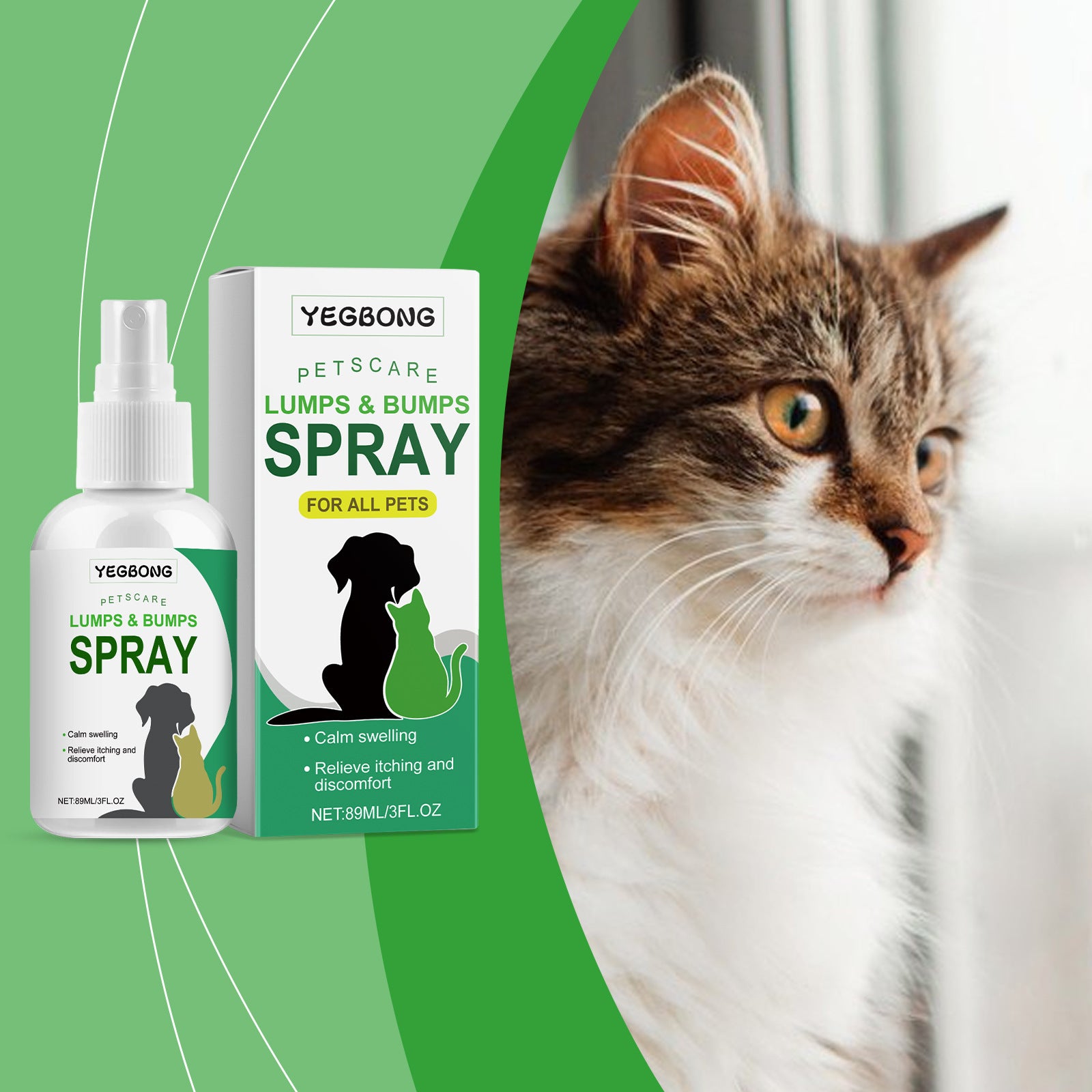 Relieve Skin Discomfort Care Pet Care Spray